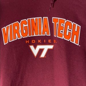 Virginia tech hoodie Unisex size S
